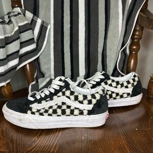 Vans - Old Skool Sherpa Checkerboard Unisex